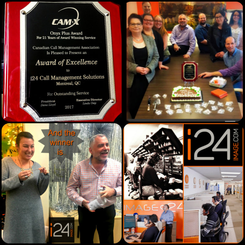 i24 Call Management wins 21st Award of Excellence