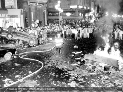 Montreal Hockey Riots 1986