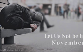 Gary's November Gems - The Let Us Not be like November Issue