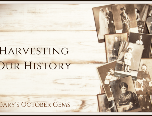 Gary October Gems, Harvesting History From Our Fields of Gold